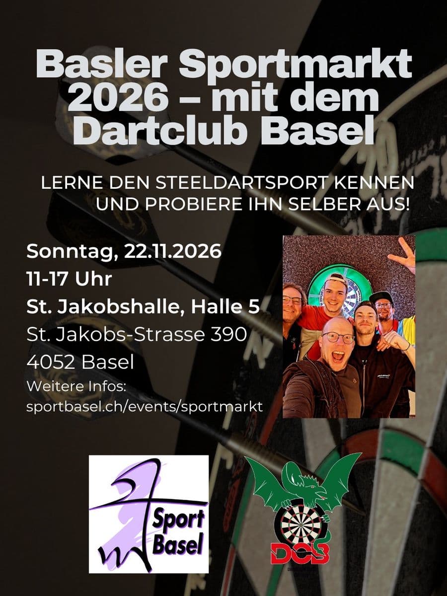 Einladung zum Showmatch am Sportmarkt Basel 2026