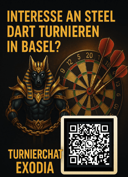 Einladung zur Darts-Community Basel (Whatsapp, nur Admins können schreiben/posten)