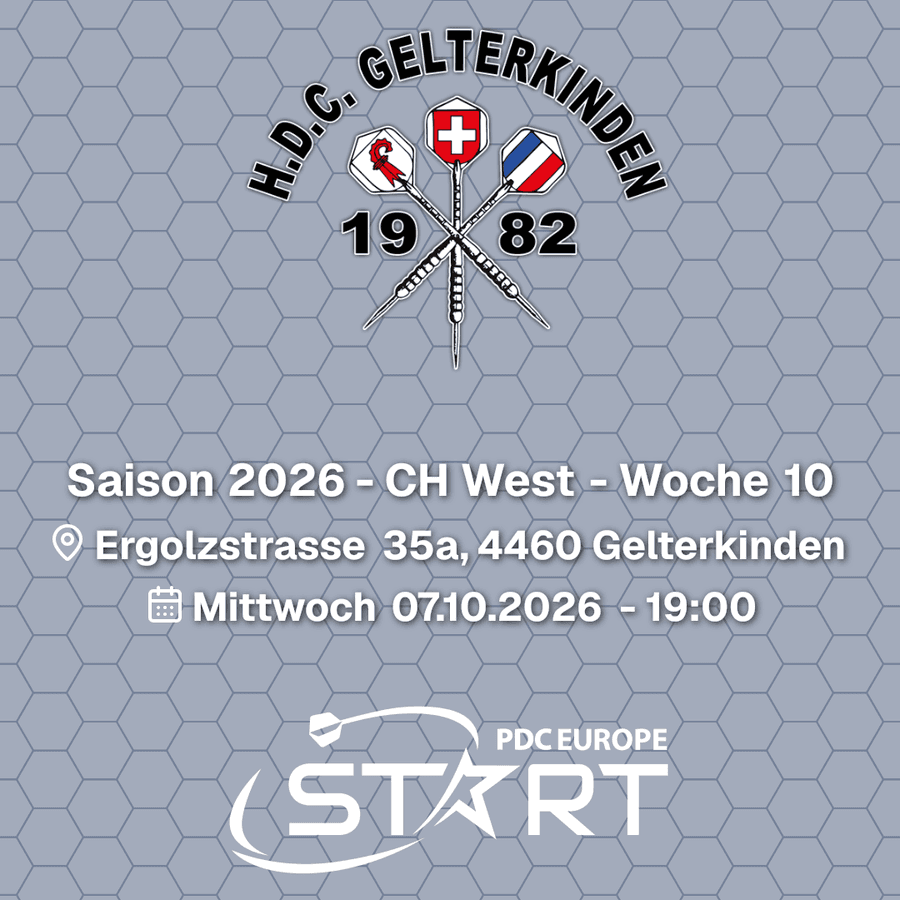 PDC Europe Start - Woche 10