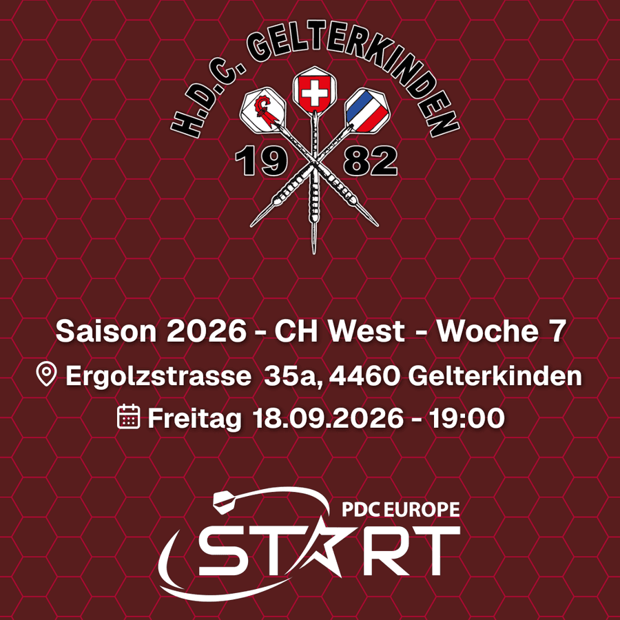 PDC Europe Start - Turnier 7