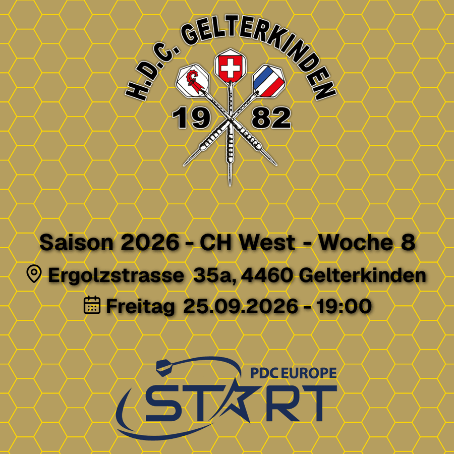 PDC Europe Start - Turnier 8
